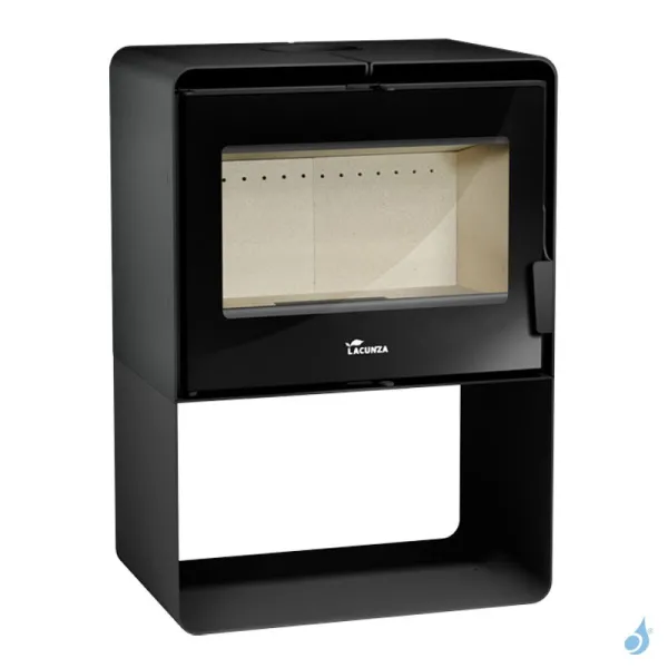 Poêle à Bois Lacunza Atlantic 603 Star Puissance 7kW Structure Acier Sortie Fumée Supérieure Ø15 Cm – Image 2