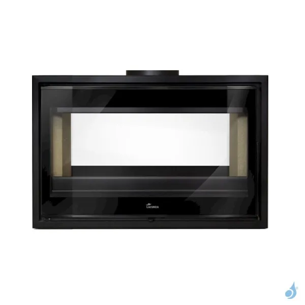 Poêle à Bois Lacunza Verona 800 Puissance 15kW Structure Acier Sortie Fumée Supérieure Ø20 Cm – Image 2