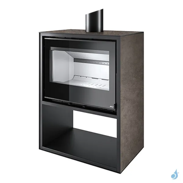 Poêle à Bois MCZ Stone Case 60 Puissance 6.6kW Sortie Fumée Supérieure Ø15 Cm