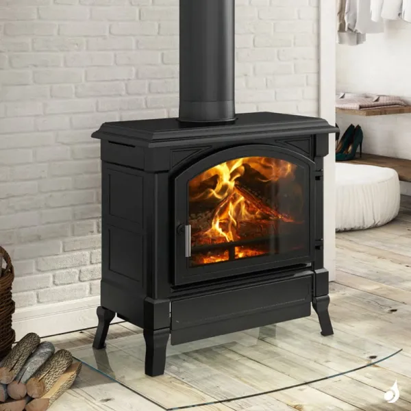 Poêle à Bois Nestor Martin H 33 Puissance 5.5kW Catalytic Hybrid Woodbox Sortie Fumée Postérieure Ou Supérieure – Image 3