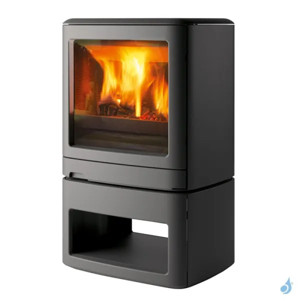 Poêle à Bois Nestor Martin MQ 33 Puissance 5.5kW Catalytic Hybrid Woodbox Sortie Fumée Postérieure Ou Supérieure