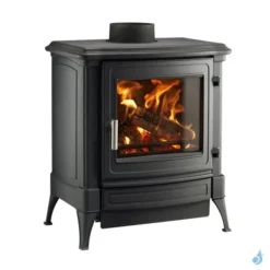 Poêle à Bois Nestor Martin S 23 Puissance 4.6kW Catalytic Hybrid Woodbox Sortie Fumée Postérieure Ou Supérieure