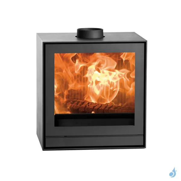 Poêle à Bois Nestor Martin TQ 33 Puissance 5.5kW Catalytic Hybrid Woodbox Sortie Fumée Postérieure Ou Supérieure