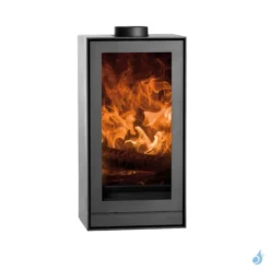 Poêle à Bois Nestor Martin TQH 13 Puissance 7.5kW Catalytic Hybrid Woodbox Sortie Fumée Postérieure Ou Supérieure