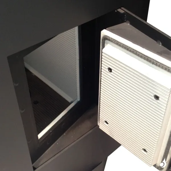 Poêle à Bois Nestor Martin TQH 43 Puissance 8.8kW Catalytic Hybrid Woodbox Sortie Fumée Postérieure Ou Supérieure – Image 3