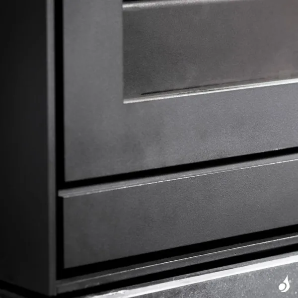 Poêle à Bois Nestor Martin TQH 43 Puissance 8.8kW Catalytic Hybrid Woodbox Sortie Fumée Postérieure Ou Supérieure – Image 4