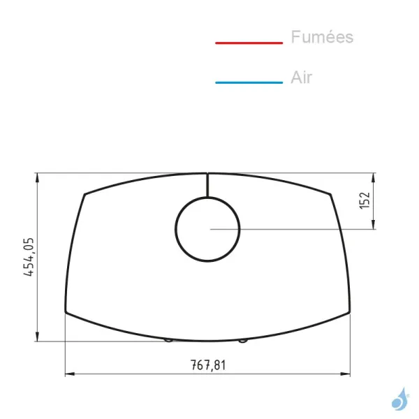 Poêle à Bois Nordrï Midgard Ollaire Puissance 7.8kW Sortie Fumée Postérieure Ou Supérieure – Image 4