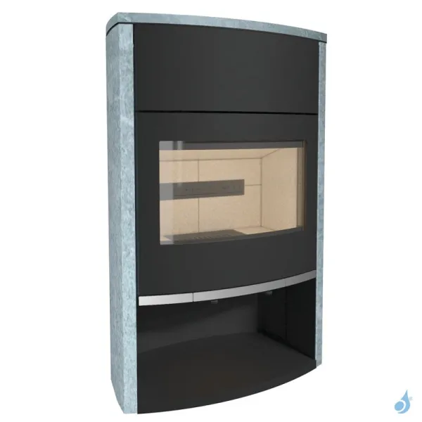 Poêle à Bois Nordrï Midgard Ollaire Puissance 7.8kW Sortie Fumée Postérieure Ou Supérieure