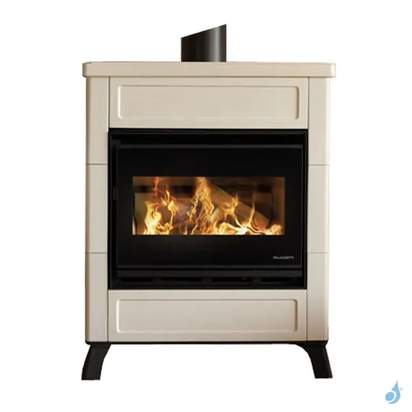 Poêle à Bois Palazzetti Elsa New Puissance 9kW Sortie Fumée Supérieure