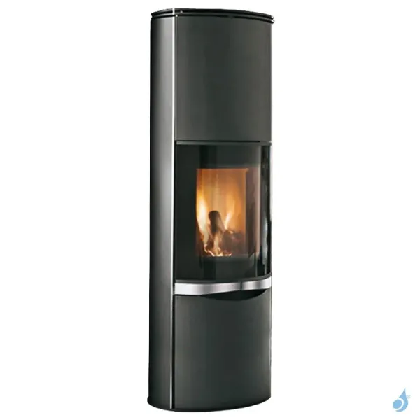 Poêle à Bois Palazzetti Erica Avec Accumulation Puissance 8.3kW Sortie Fumée Supérieure