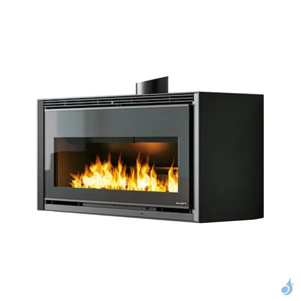 Poêle à Bois Palazzetti Iki 16:9 Puissance 12kW Sortie Fumée Supérieure