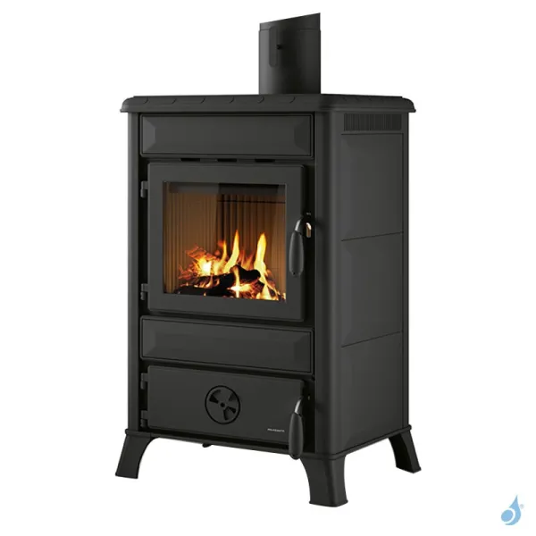 Poêle à Bois Palazzetti Oscar 8 Puissance 8kW Sortie Fumée Supérieure