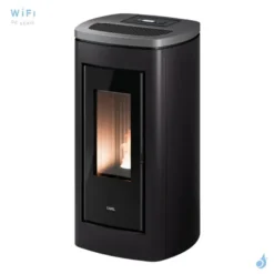 Poêle à Granulés Canalisable CADEL Eclipse Plus 11 Puissance 10.5kW WiFi Sortie Fumée Postérieure Ou Supérieure