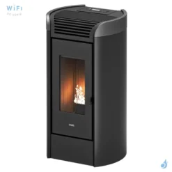 Poêle à Granulés Canalisable CADEL Fenice Plus 11 Puissance 10.5kW WiFi Sortie Fumée Postérieure Ou Supérieure