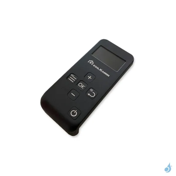 Poêle à Granulés Canalisable Edilkamin Rada Air Tight C 12.8kW Sortie Fumée Coaxiale Ø8/13 Cm – Image 3