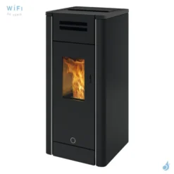 Poêle à Granulés Canalisable EK63 Metro110+ Puissance 10.5kW Sortie Fumée Postérieure Ø8cm