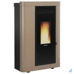 Poêle à Granulés Canalisable Extraflame Annabella Plus 5.0 Puissance 9.0kW Sortie Fumée Post/Sup/Lat.D