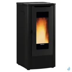 Poêle à Granulés Canalisable Extraflame Teorema Plus 5.0 Puissance 12.0kW Sortie Fumée Postérieure Supérieure