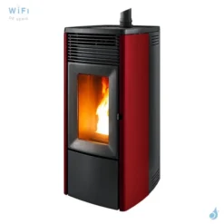 Poêle à Granulés Canalisable MCZ Ego Comfort Air 10 UP Puissance 10kW Sortie Fumée Supérieure