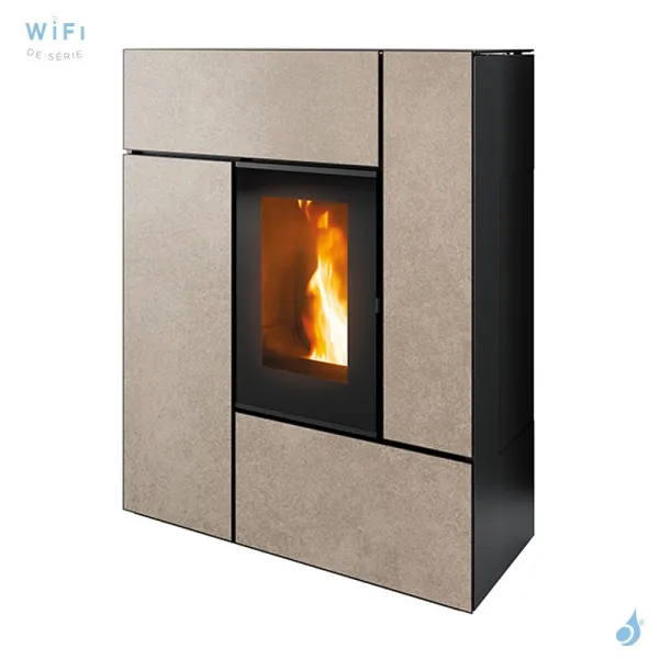 Poêle à Granulés Canalisable MCZ Feel Comfort Air Matic 12 Core R Puissance 12kW Sortie Fumée Postérieure