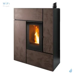 Poêle à Granulés Canalisable MCZ Feel Comfort Air Matic 12 Core UP Puissance 12kW Sortie Fumée Supérieure