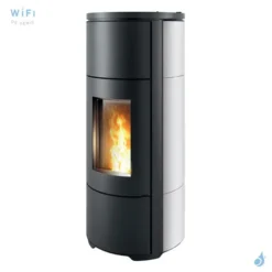 Poêle à Granulés Canalisable MCZ Flow Comfort Air 10 R Puissance 10kW Sortie Fumée Postérieure