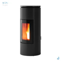 Poêle à Granulés Canalisable MCZ Mood Comfort Air 8 R Puissance 8.10kW Sortie Fumée Postérieure