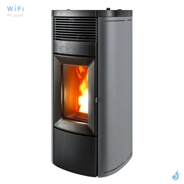 Poêle à Granulés Canalisable MCZ Musa Comfort Air Matic 12 Core R Puissance 12.0kW Sortie Fumée Postérieure