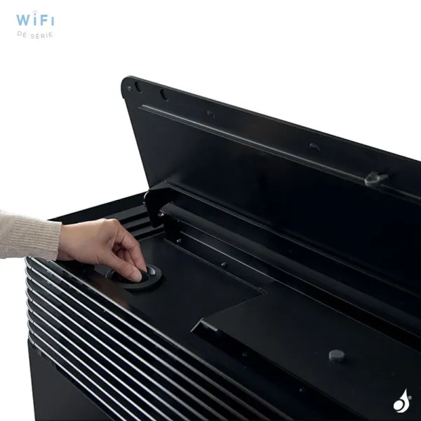 Poêle à Granulés Canalisable MCZ Philo Comfort Air 14 R Puissance 13.8kW Sortie Fumée Postérieure – Image 5