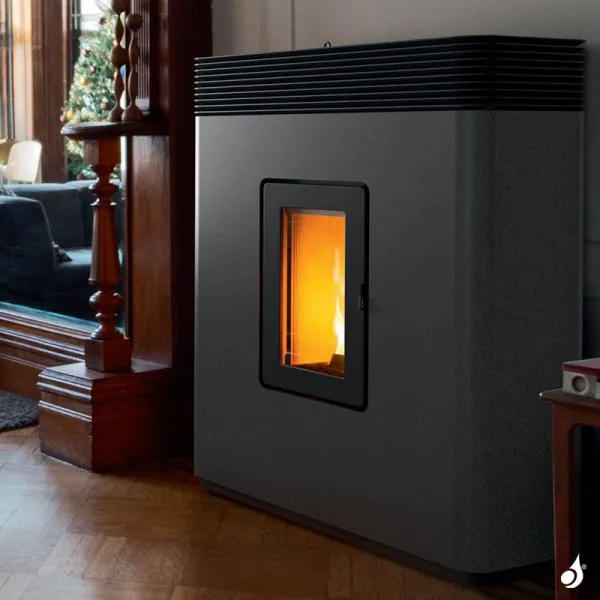 Poêle à Granulés Canalisable MCZ Philo Comfort Air 14 R Puissance 13.8kW Sortie Fumée Postérieure – Image 6