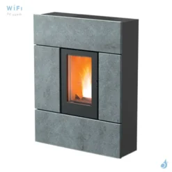 Poêle à Granulés Canalisable MCZ Ray Comfort Air 8 R Puissance 7.8kW Sortie Fumée Postérieure