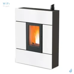 Poêle à Granulés Canalisable MCZ Ray Comfort Air 8 UP Puissance 7.8kW Sortie Fumée Supérieure