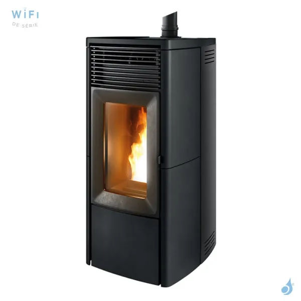 Poêle à Granulés Canalisable MCZ Star Comfort Air 10 UP Puissance 10.0kW Sortie Fumée Supérieure