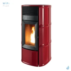 Poêle à Granulés Canalisable MCZ Suite Comfort Air Matic 12 Core R Puissance 12kW Sortie Fumée Postérieure