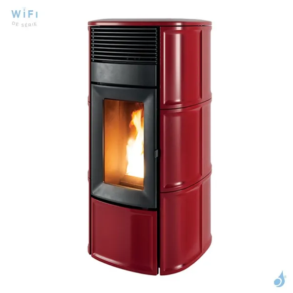 Poêle à Granulés Canalisable MCZ Suite Comfort Air Matic 12 Core R Puissance 12kW Sortie Fumée Postérieure