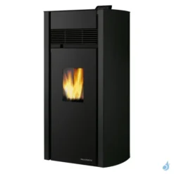 Poêle à Granulés Canalisable Palazzetti Bianca Lux 12 Pro 3 Puissance 12kW Sortie Fumée Postérieure