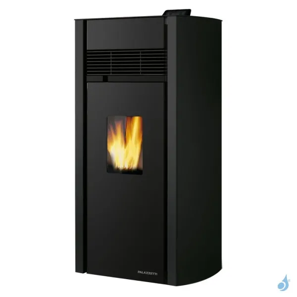 Poêle à Granulés Canalisable Palazzetti Bianca Lux 12 Pro 3 Puissance 12kW Sortie Fumée Postérieure