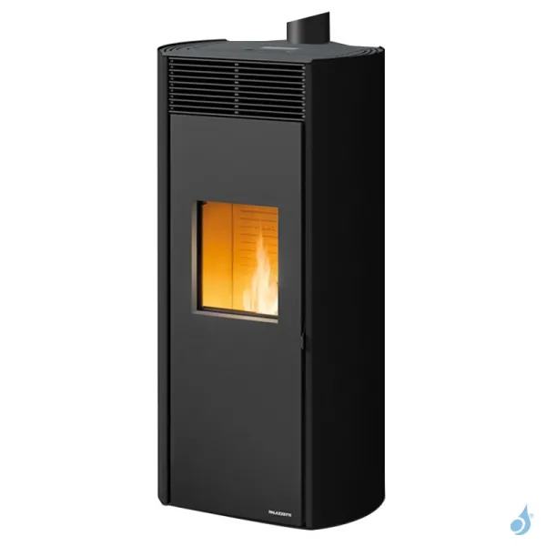 Poêle à Granulés Canalisable Palazzetti Ecofire Clelia 12 US Pro 2 Puissance 12kW Sortie Fumée Coaxiale Ø8/13cm