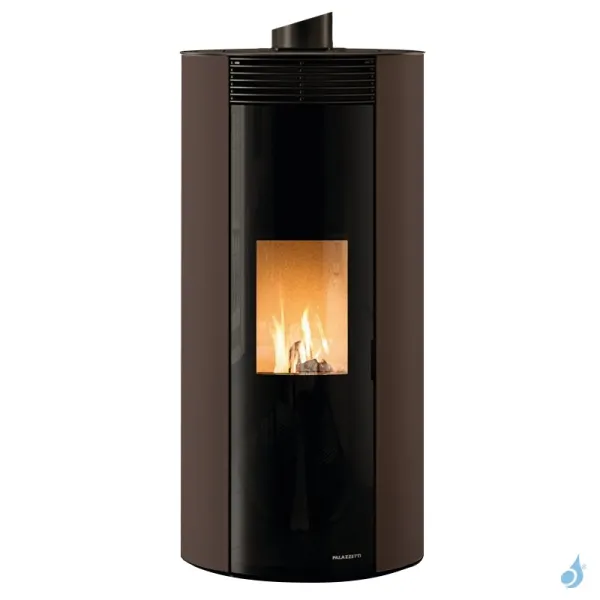 Poêle à Granulés Canalisable Palazzetti Ecofire Emily 9 US Pro 2 Puissance 9kW Sortie Fumée Coaxiale Ø8/13cm