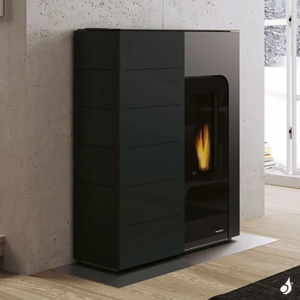 Poêle à Granulés Canalisable Palazzetti Ecofire Ginger 9 Puissance 9kW Sortie Fumée Postérieure – Image 3