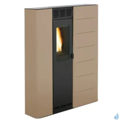 Poêle à Granulés Canalisable Palazzetti Ecofire Violetta 7 Puissance 7.3kW Sortie Fumée Postérieure