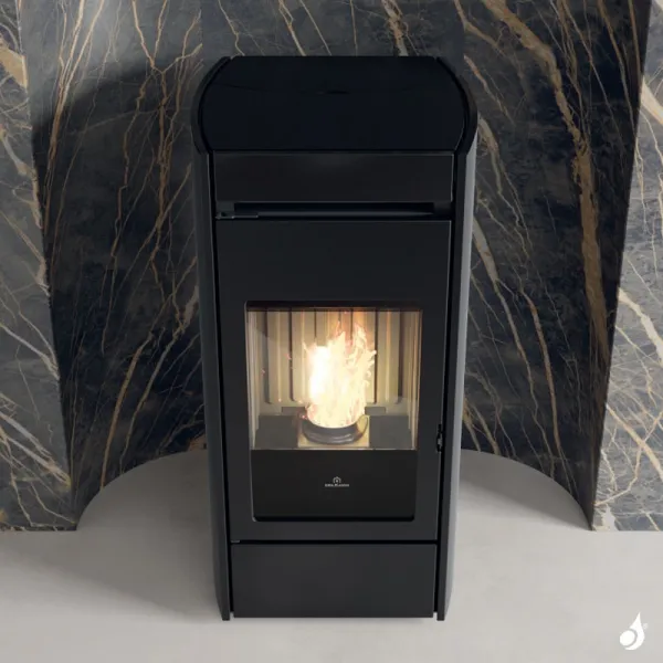 Poêle à Granulés Edilkamin Lena Puissance 7.9kW Sortie Fumée Postérieure Ø8 Cm – Image 2