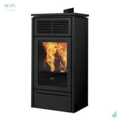 Poêle à Granulés Edilkamin Slide2 5 Up Puissance 5.1kW Sortie Fumée Supérieure Ø8 Cm