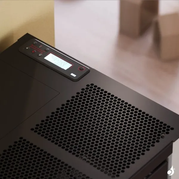 Poêle à Granulés étanche CADEL Cristal 7 Puissance 7kW WiFi Sortie Fumée Postérieure – Image 2