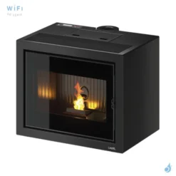 Poêle à Granulés étanche CADEL Quasimodo 9 Box Up-Twin Puissance 9.3kW WiFi Sortie Fumée Supérieure Ø8/13cm