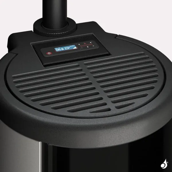 Poêle à Granulés étanche CADEL Sound 5 Up-Twin Air Ventilé Puissance 5.5kW WiFi Sortie Fumée Supérieure Ø8/13cm – Image 2