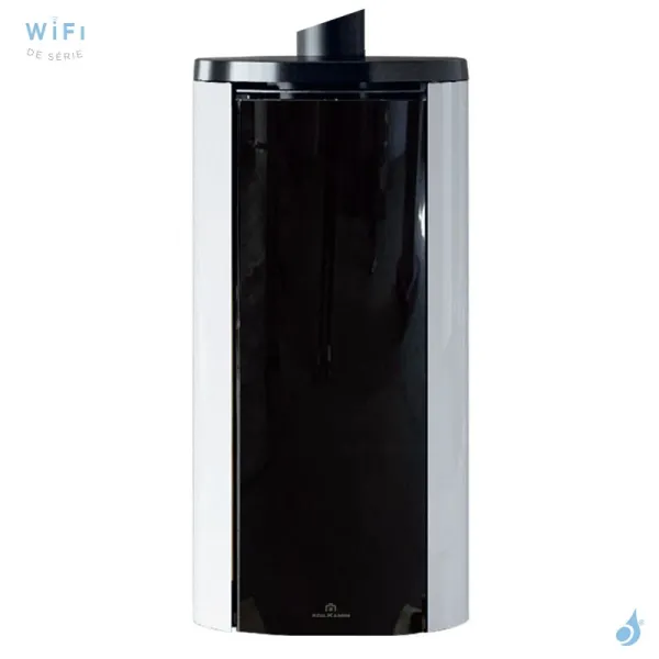 Poêle à Granulés étanche Edilkamin Celia Air Tight C Magic Puissance 7.2kW Wi-Fi Sortie Fumée Coaxiale Ø8/13 Cm