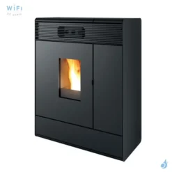 Poêle à Granulés étanche MCZ Aki Hydromatic 24 R Puissance 24.2kW Sortie Fumée Postérieure