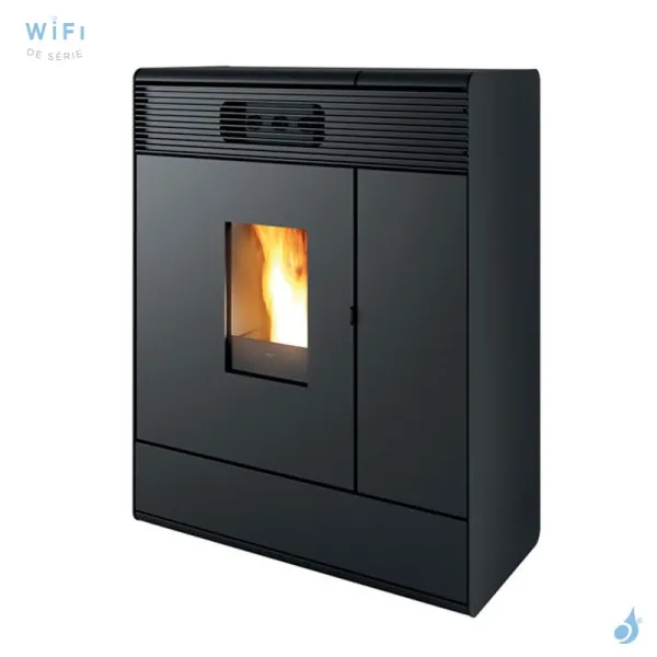 Poêle à Granulés étanche MCZ Aki Hydromatic 24 R Puissance 24.2kW Sortie Fumée Postérieure