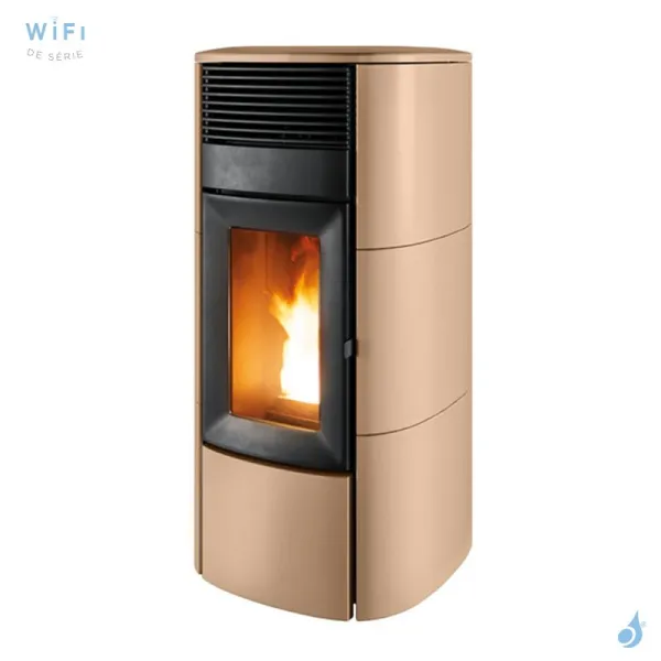 Poêle à Granulés étanche MCZ Club Air 10 R Puissance 10.0kW Sortie Fumée Postérieure
